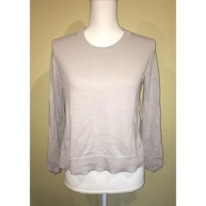 Madewell Mixer Hi Low Knit Sweater Pullover Small